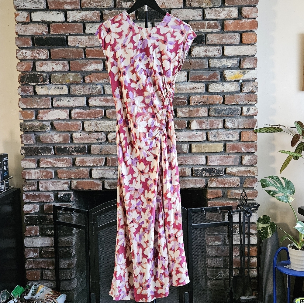 Rails Serenity Dress In Amaranth - Picture 3 of 9